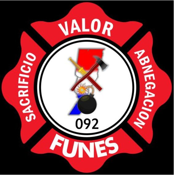 Escudo Oficial Bomberos Voluntarios de Funes